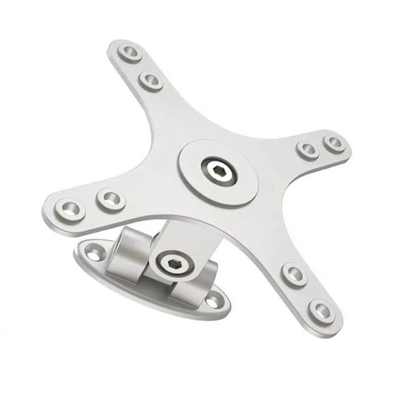 Screen Mounting Adapter Plate Wall Mount Bracket Supports VESA 100x100 75x75 for Desktop Screen Stand 360degree Rorate