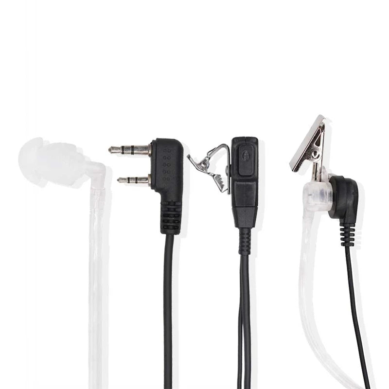 Headset Acoustic For QuanSheng UV5R Plus UV-K5 UV-K6 Baofeng Walkie Talkie UV5R UV-13 Pro UV17 Plus Air Tube Earpiece UV82 UV-21