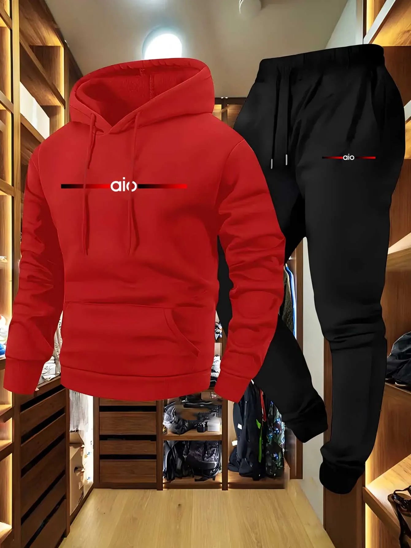 Men's hooded sweatshirt suitable for casual sportswear in autumn and winter seasons as well as trendy streetwear for daily wear