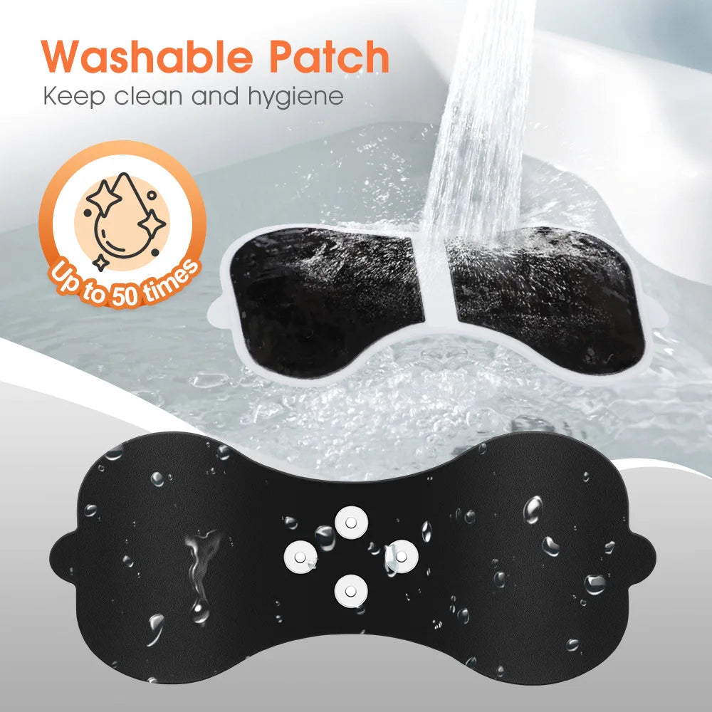 Multi functional full body universal heating massager EMS pulse digital display screen massager 6-speed 19 gear massage patch