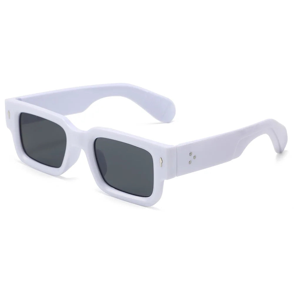 1PC Unisex Retro Square Sunglasses Classic UV Protection Plastic Frame Shades Outdoor Travel Driving Glasses UV400 Eyewear