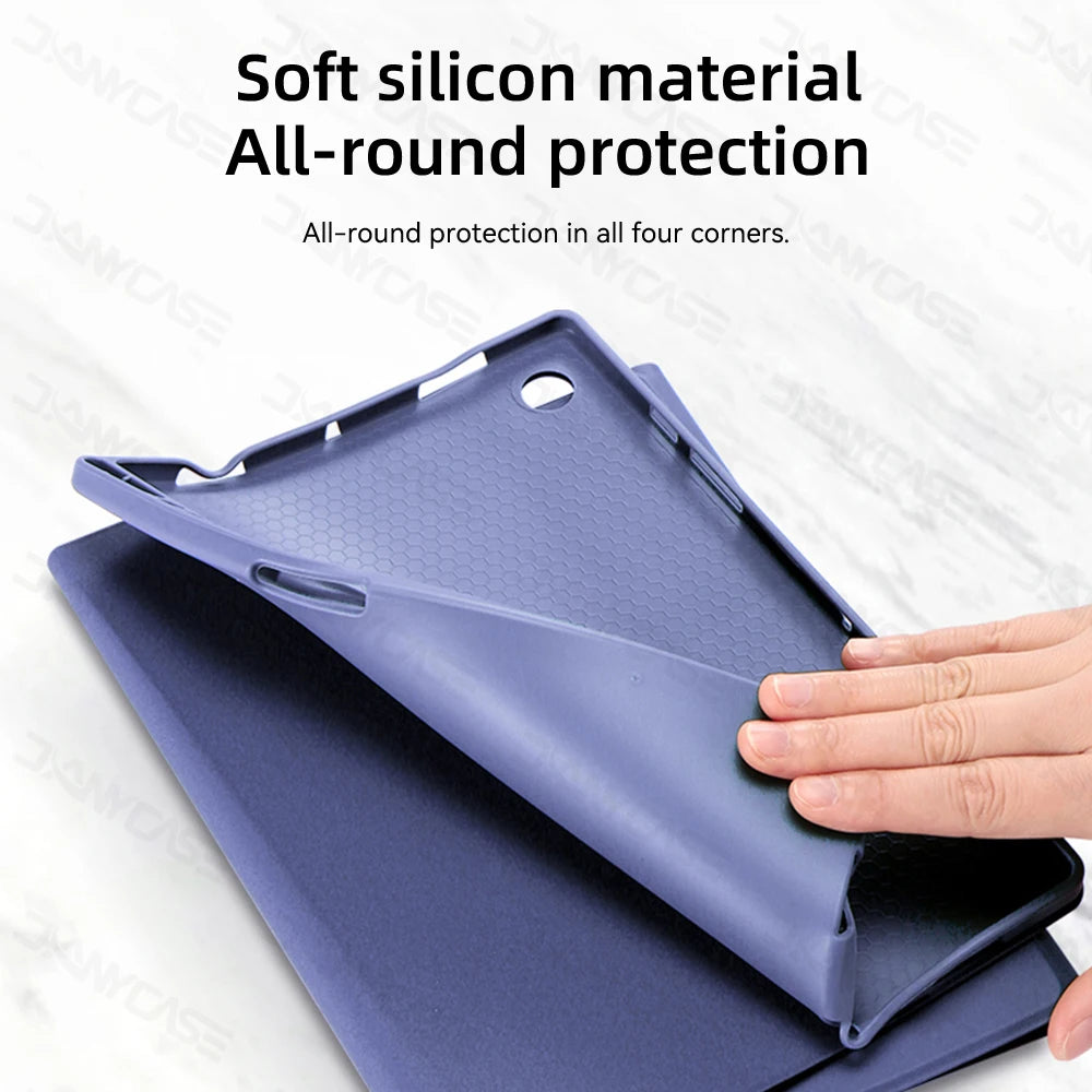 Touchpad Keyboard Case for Samsung Galaxy Tab S9 FE 10.9in S6 Lite 10.4in S7 S8 S9 11in A9 Plus A8 S7+ S8+ S9+ S9 FE+ 12.4in