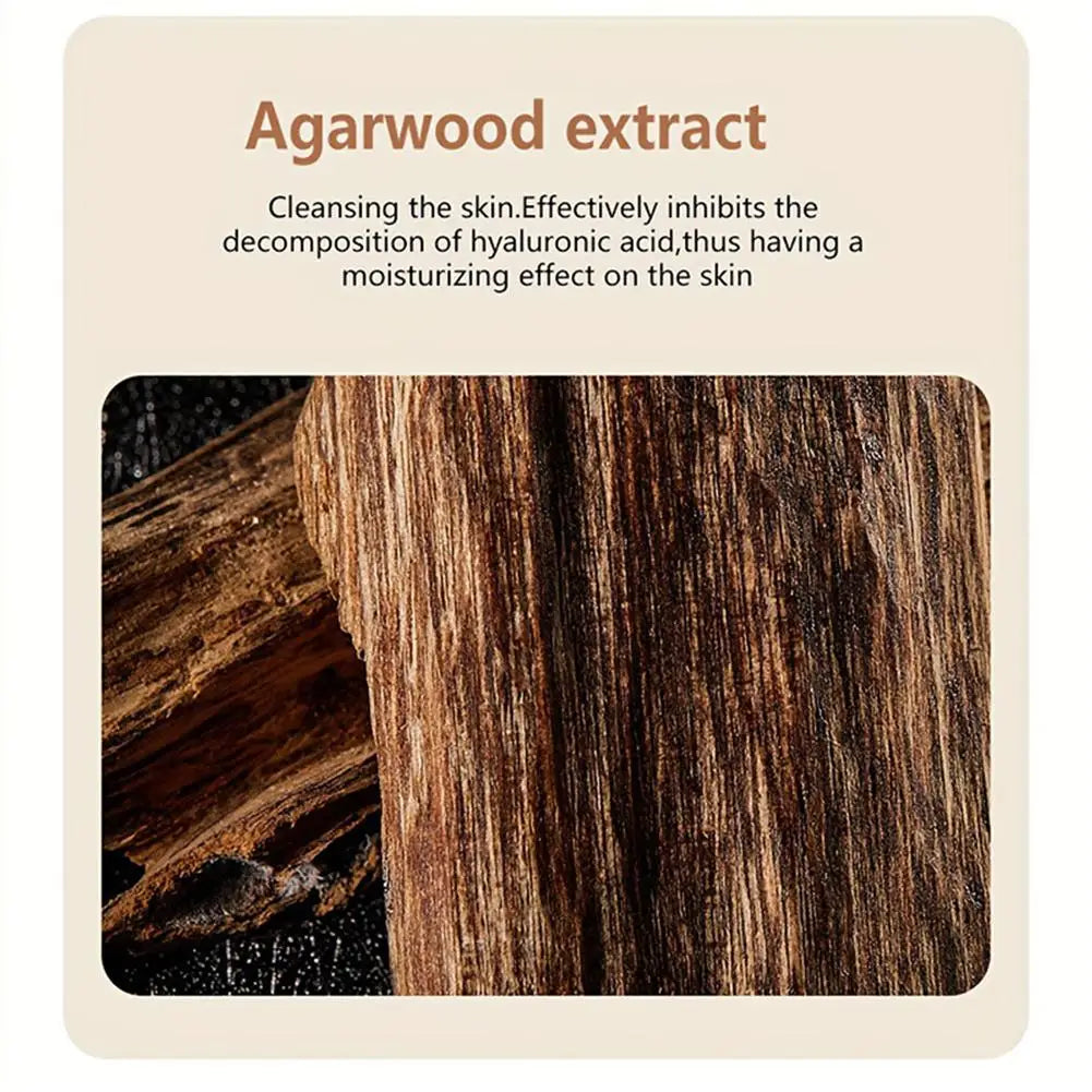 Agarwood Handmade Men's Soap,Deeply Cleanses The Body, Moisturizes The Face, And Is Gentle And Shiny,Sandalwood Handmade Soap