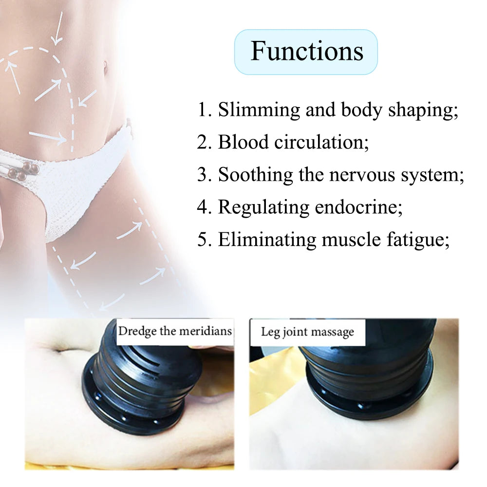 High Frenquency G5 Vibrating Massager Body Slimming Machine Fat Burner Weight Loss Cellulite Removal With 5 Tips Vibrator Device
