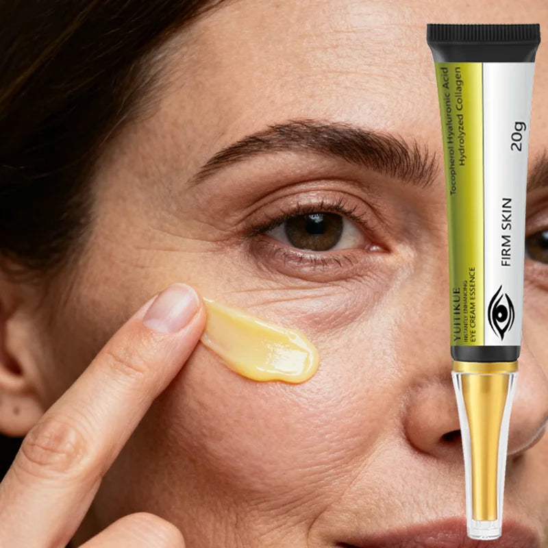 Hyaluronic Acid Eye Cream for Wrinkle Removal and Brightening: Lifts and Firms Skin, Special Eye Care for Women