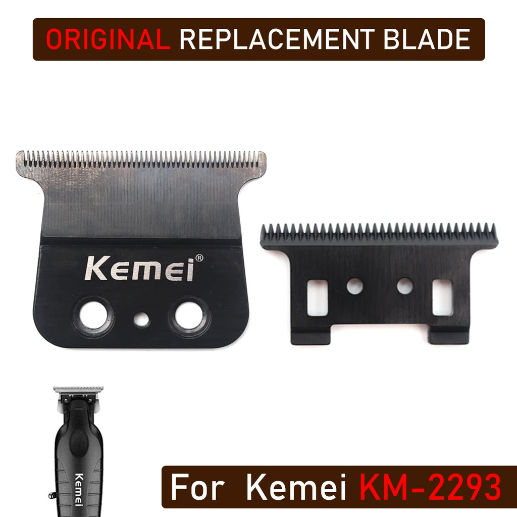 For Kemei KM-2293 0mm Replacement Cutter Head Original Replaceable Blade for Professional Hair Clipper Cutting Accessories