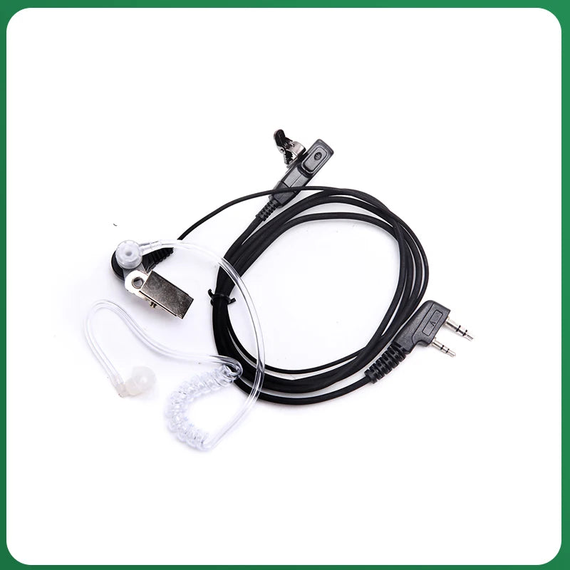 Headset Acoustic For QuanSheng UV5R Plus UV-K5 UV-K6 Baofeng Walkie Talkie UV5R UV-13 Pro UV17 Plus Air Tube Earpiece UV-21 UV82