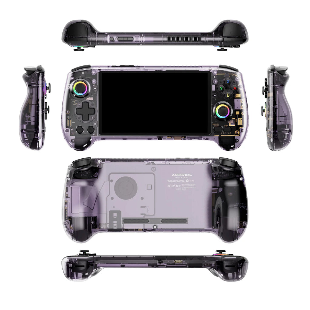 ANBERNIC RG557 Handheld Game Console 5.48" AMOLED Screen Dimensity 8300 Android Retro Video Player Supports FOTA WIFI Streaming