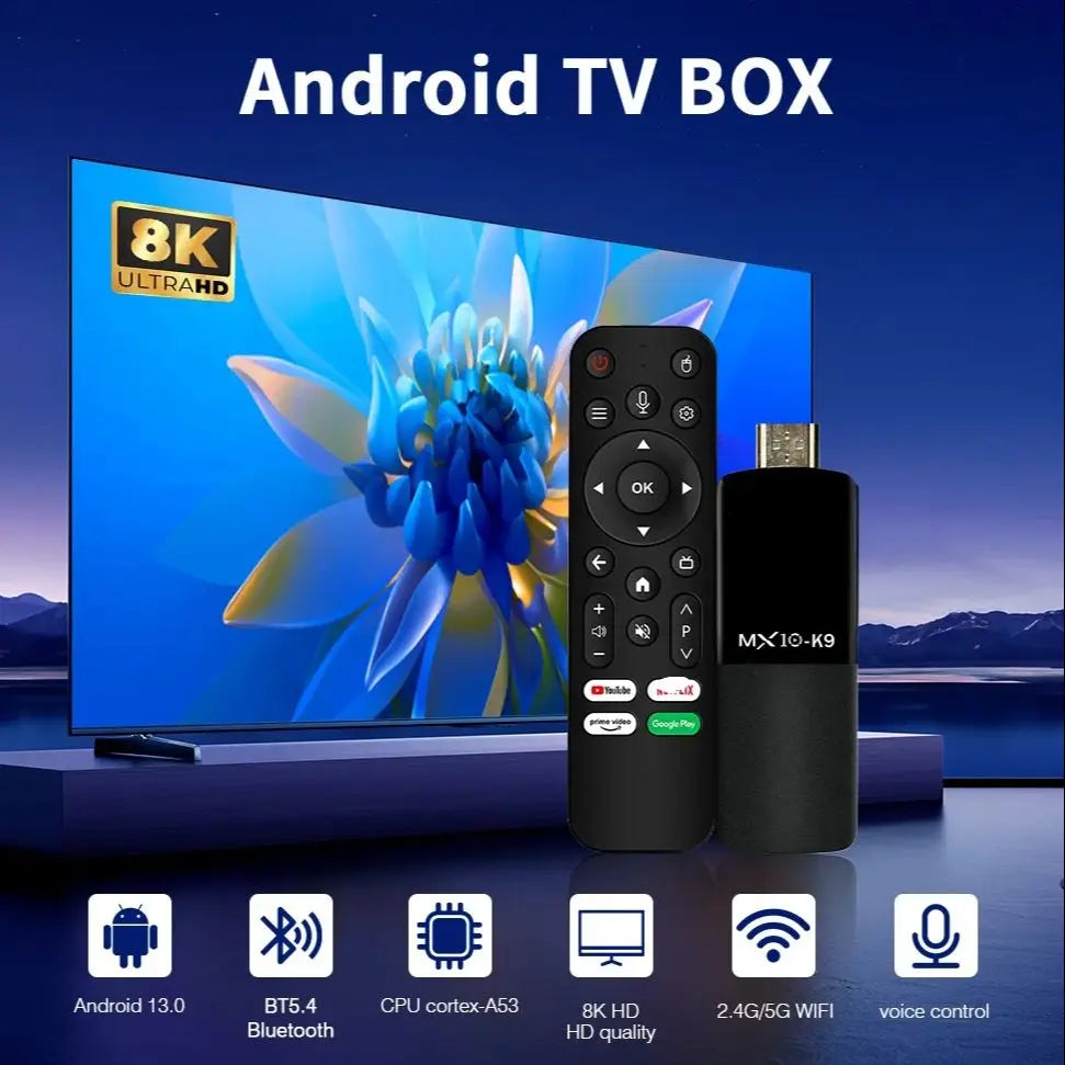 New Fire TV Stick 4k OFBY K9 Allwinner H313 Chip 2GB RAM 16GB ROM Android 13 OS TV Stick HD Picture Quality Fast Streaming