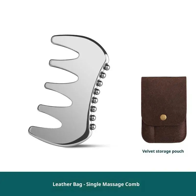 Gua Sha Board Guasha Massage For Face Stainless Steel Body Massager Facial Scraping Plate SPA Guasha Scraper For Neck Back