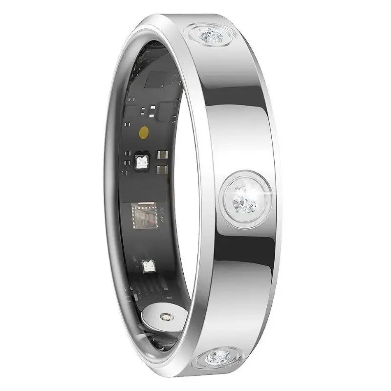 For Xiaomi Smart Ring Women Men Super Narrow Heart Rate Health Stress Measurement Monitor HR01 Waterproof Fashion Ring New