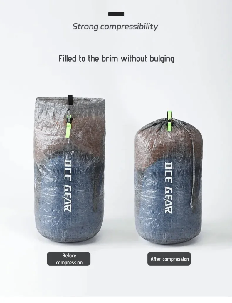 Ultralight Outdoor Storage Bags Waterproof Compression Dry Sack Flat Pouch First Aid Bag Multi Size Travel Camping Organizer