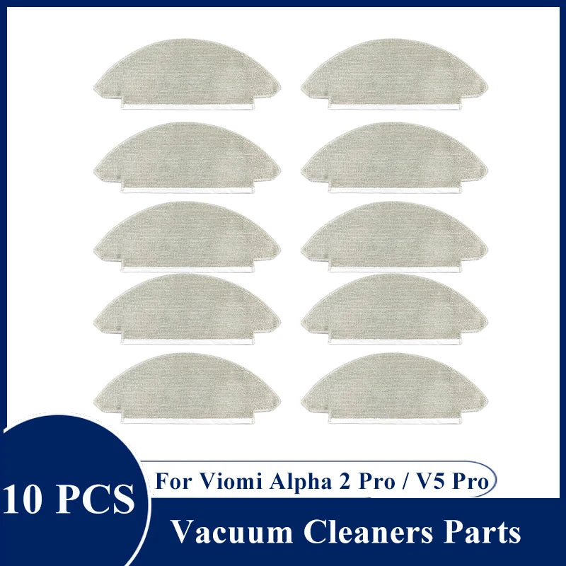 For Viomi Alpha 2 Pro / V5 Pro / V-RVCLM27B / V-RVCLM40B Vacuum Cleaner Parts Replacement Main Side Brush Filter Mop Accessory