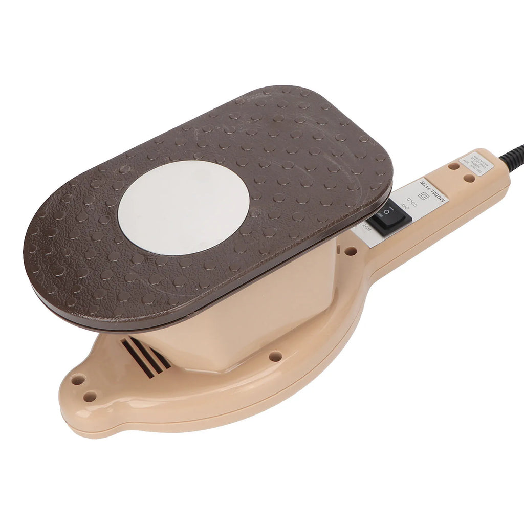Handheld Back Massager Handheld Massage Machine Iron Shaped Hot Compress Relieve Fatigue Body Beating Massager