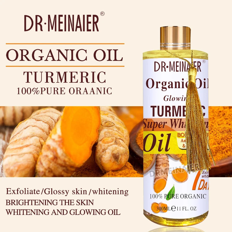 Super Moisturizing Body Care Oil Correcting Meridian Spa Relaxation Oil Arbutin Hydrates Skin With Turmeric Retinol Massage Oil