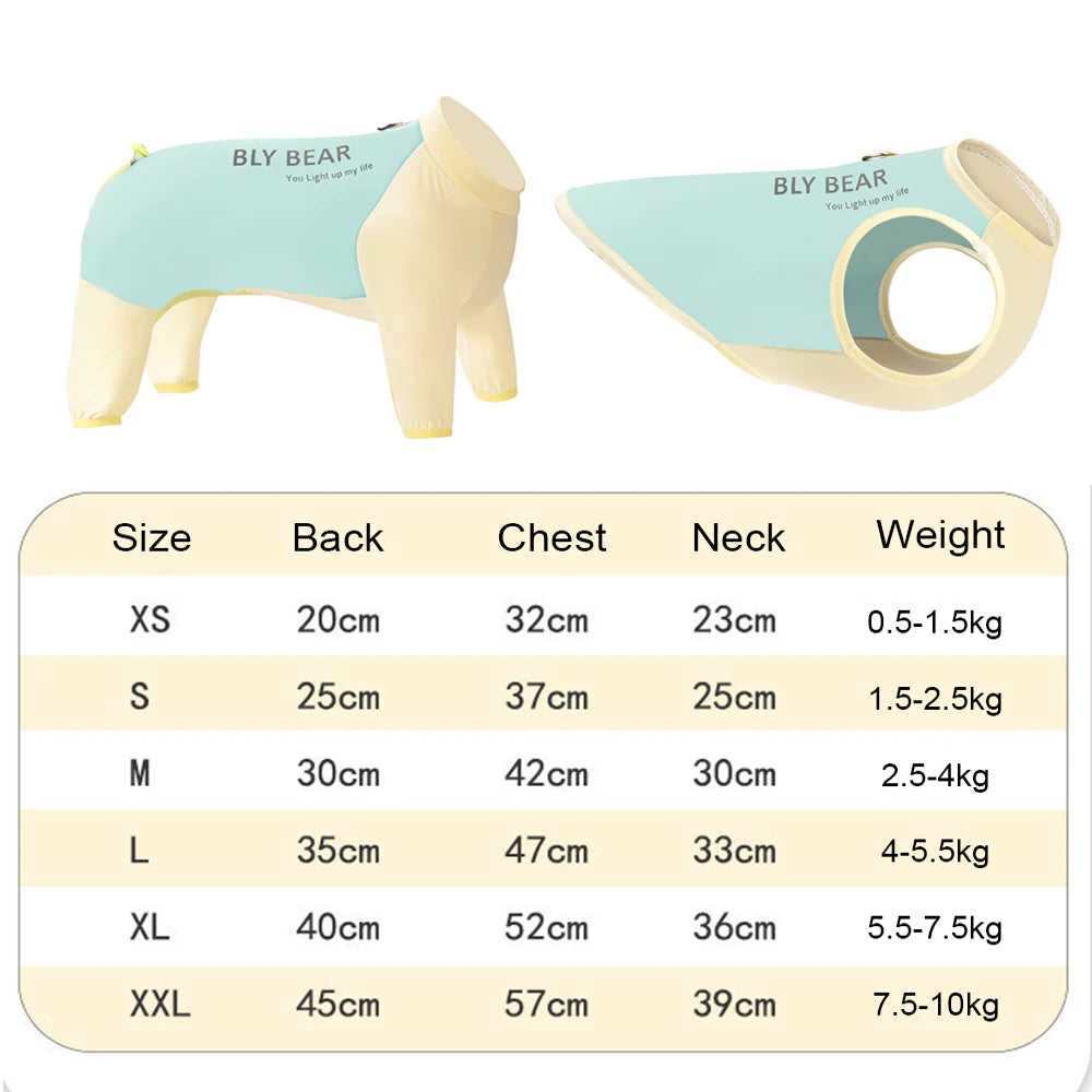 Dog Cooling Vest for Summer - UV Sun Protection Breathable Mesh Ice Jacket, Small Medium Large Dogs, Adjustable for Outdoor Walk
