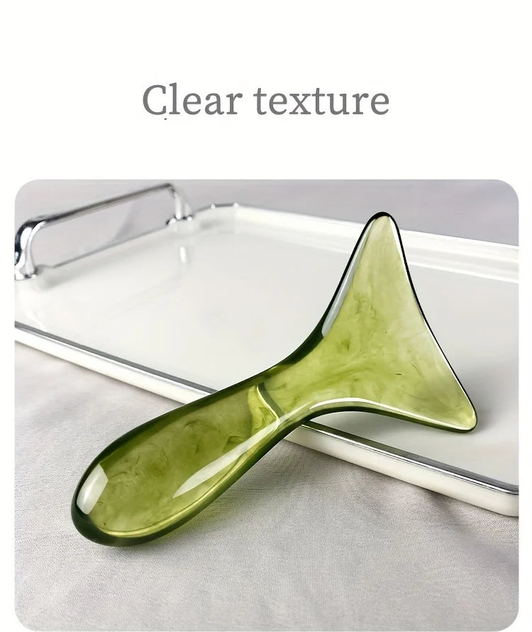 Gua sha facial tool, gua sha massage tool, lymphatic detoxification massage gua sha board for face, eyes, neck, body