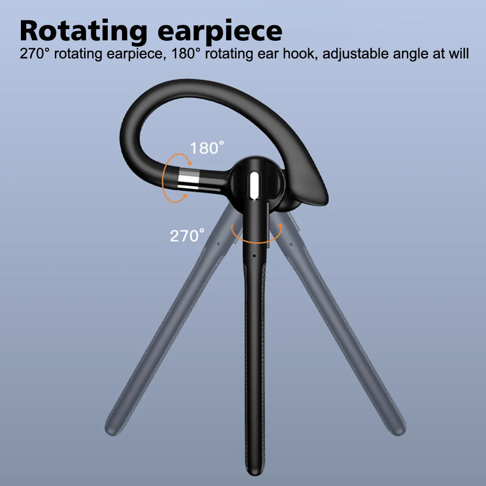 Bluetooth 5.4 Headphones Wireless Headset Dual Microphone Mute CVC8.0 Noise Cancelling Driving Headphones Hands-free Headphones
