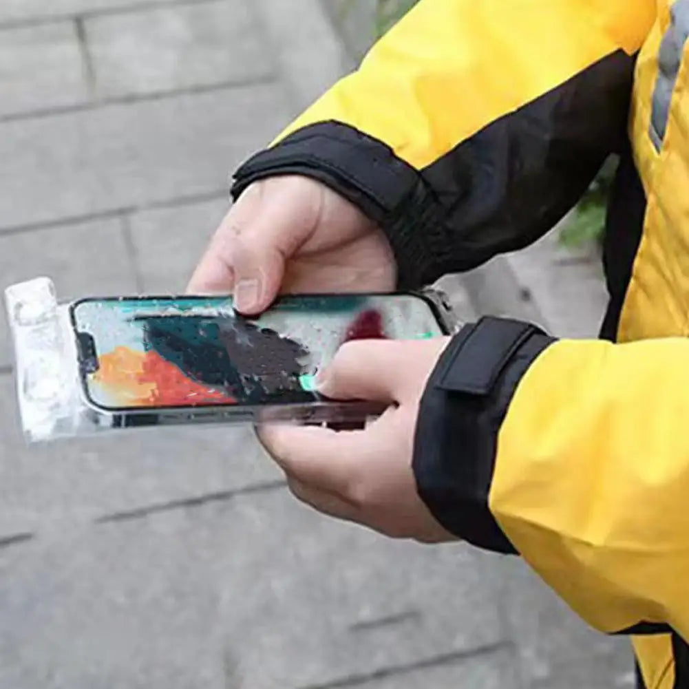 Portable Waterproof Phone Sealed Bag Mobile phone holder waterproof bag Summer Swimming Phone Protector Case