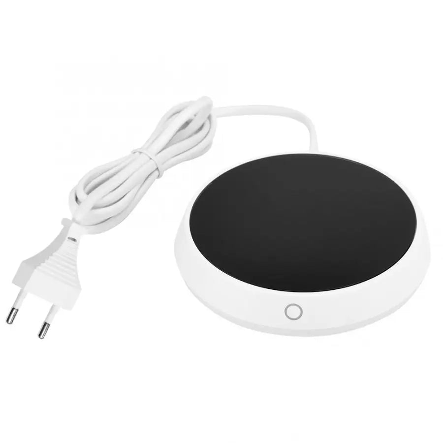 12x12x2.3cm 110V/220V Electric Cup Warmer Pad Desktop Cup Pad Cushion Heater for Coffee Tea Milk US EU Plug