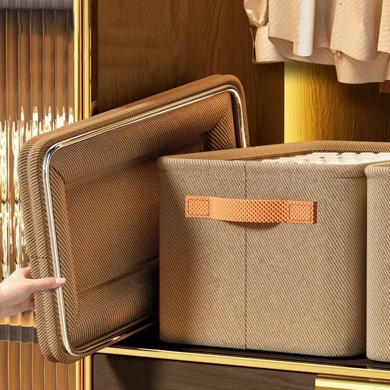 Wardrobe Organizer Box for Storage in The Closet Underwear Drawers Storage Bedroom Cabinet Socks Bra Storage Pants Organizer