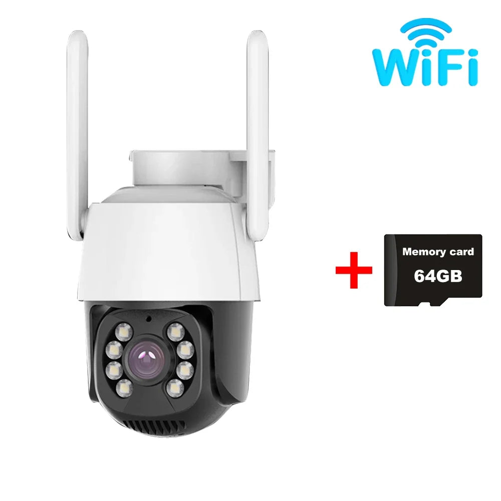 WIFI 4G IP Camera Outdoor Home Security Auto Tracking Human Detection Camera WIFI CCTV Surveillance Camera Camhi Pro APP