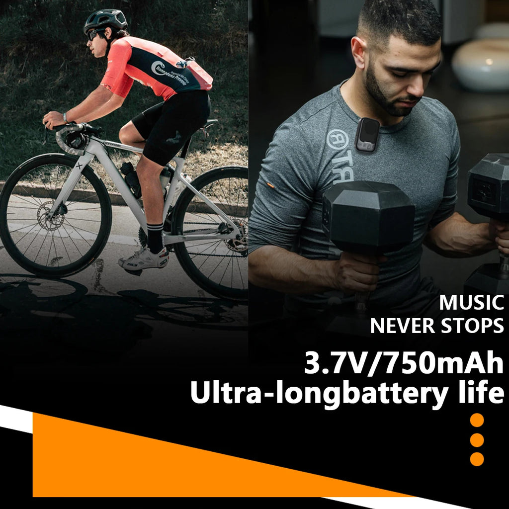 2-in-1 Portable Bluetooth Speaker Magnetic Collar clip bicycle stand sound column IPX7 Waterproof Outdoor Sport Mini Loudspeaker