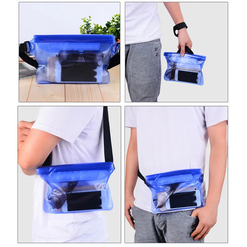 Waterproof Mobile Phone Storage Bag for Swimming, Rafting, and Diving - Keep Your Phone Safe and Dry