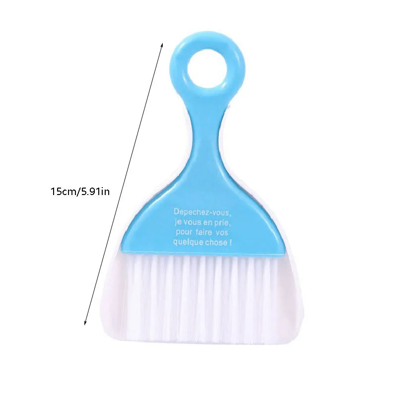 1 set Mini cleaning brush and dustpan set, desktop cleaning brush, cleaning tools ﻿