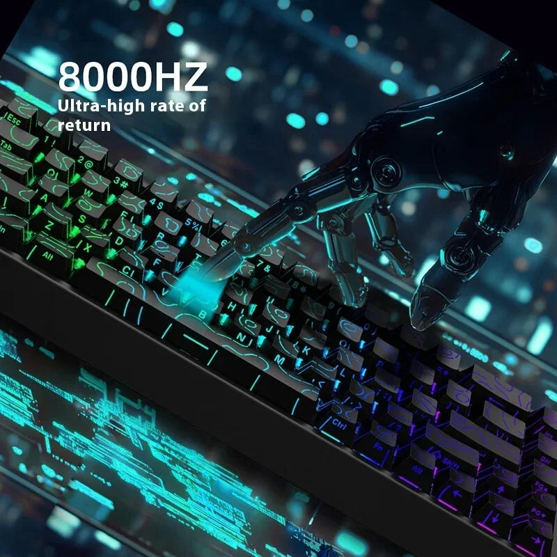 IROK Carotmas Mercury68 mars68 pro Gaming Magnetic Mechanical Keyboard Rapid Trigge 0.004mm 8K Return 256K Scan Gamer Keyboard