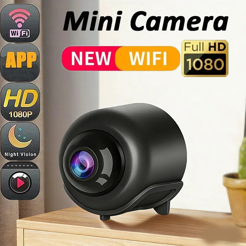 1080P Wireless Mini Camera WiFi Security Camera with Night Vision Motion Detection Video Cam Smart Home Detect Camcorder