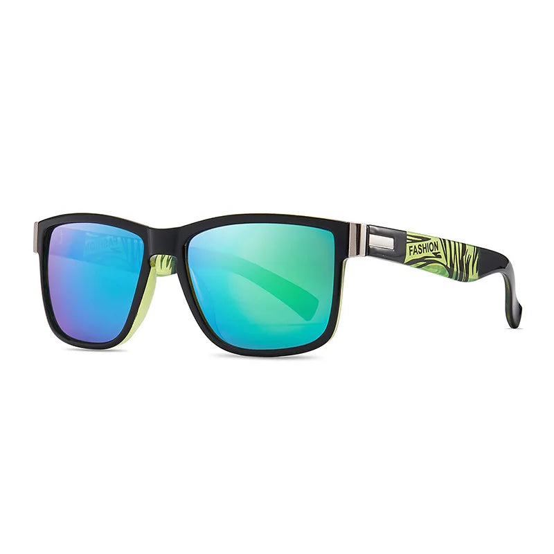 Classic UV400 Sunglasses for Men and Women Fashion Outdoor Sports Fishing Hiking Golf, Travel Square Retro Eyewear