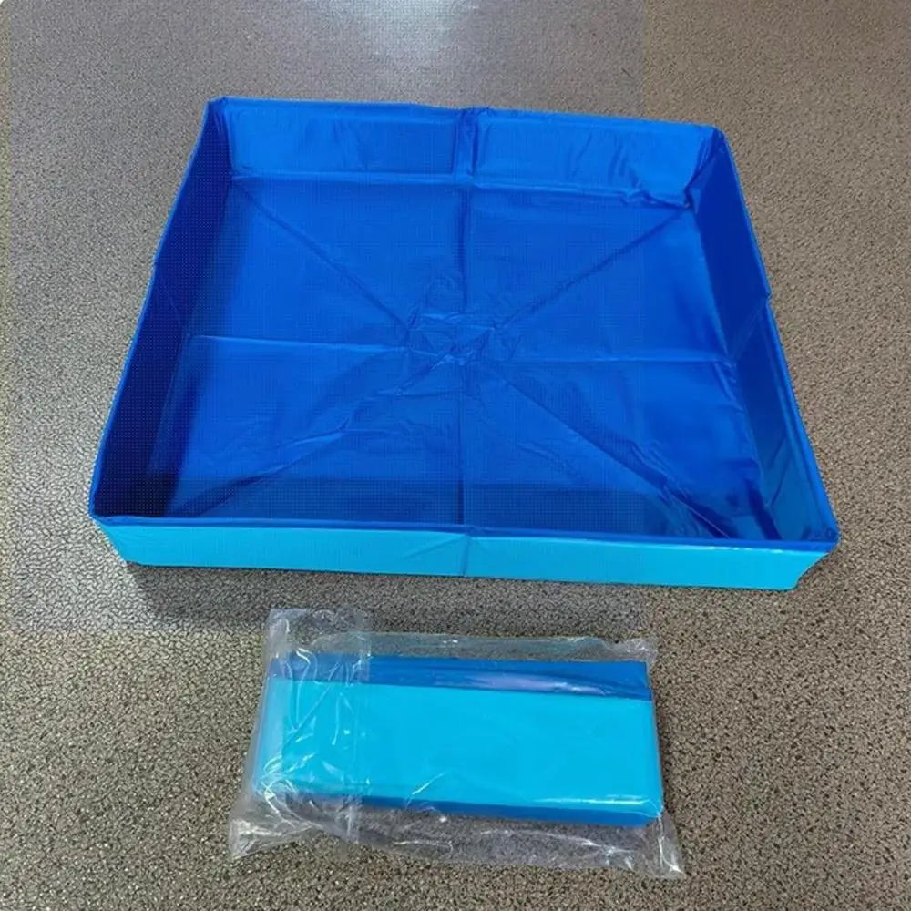 Dog Kiddie Pool PVC Folding Swimming Pool For Dog Non-Inflatable Save Space Pet Puppy Bathing Tub pet bathtubs