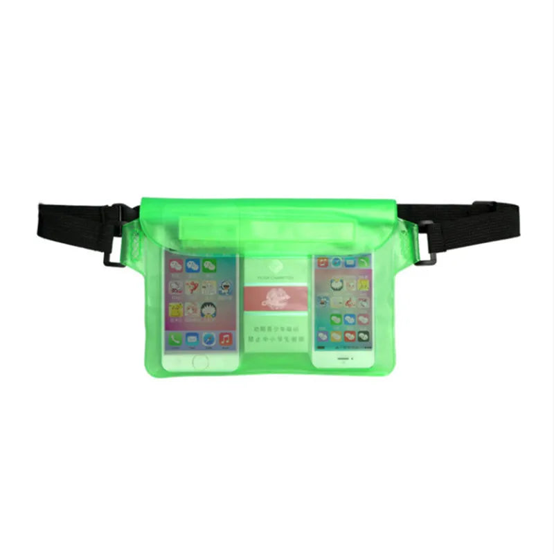 Sealing Waterproof Swimming Waist Bag PVC For iPhone iPad Sports Pouch Fanny Case Storage Bag Underwater Mobile Phones Dry Bags