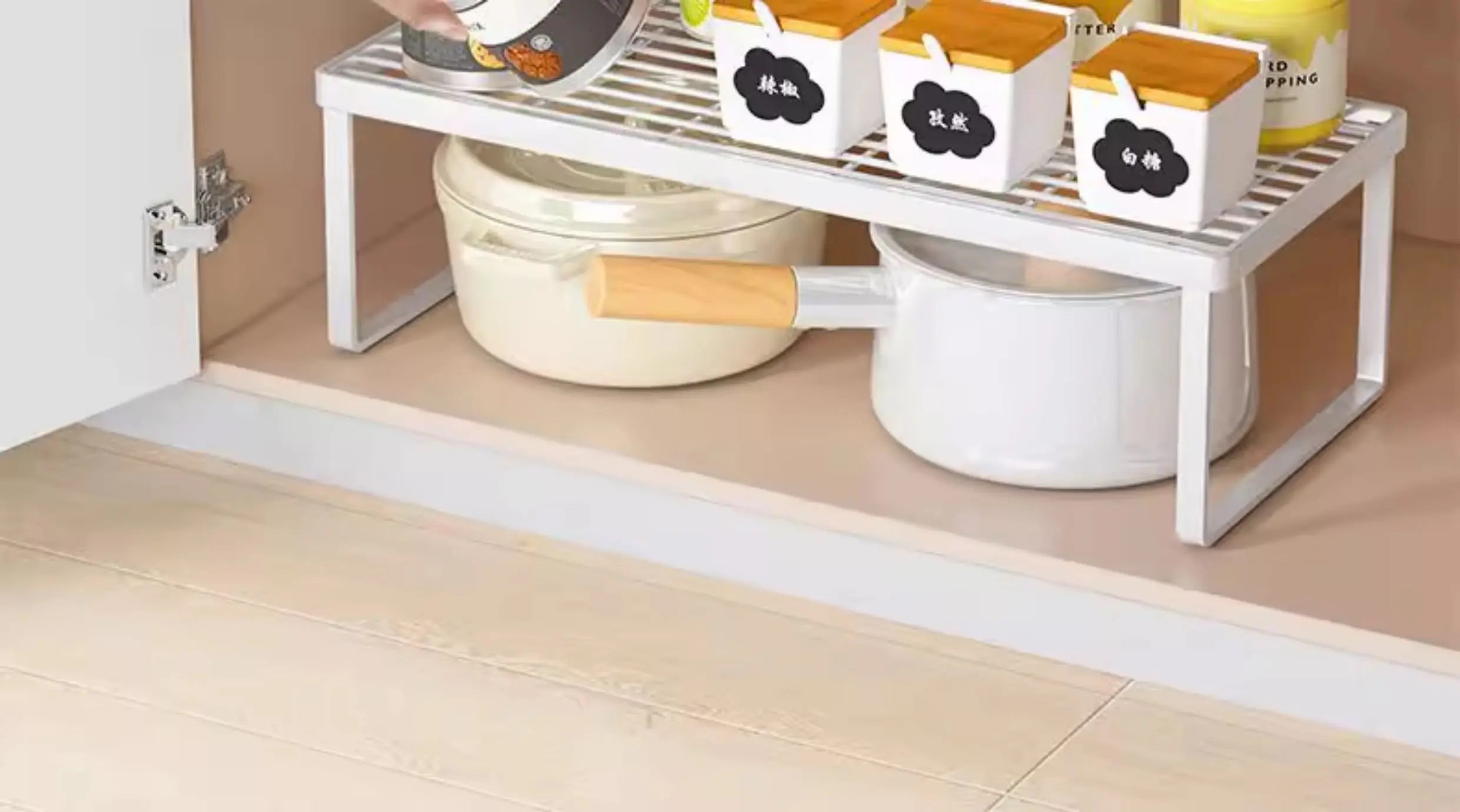 Kitchen Countertop Storage Ra Multi-Layer Cabinet Organizer Spice Storage elf Tabletop Arrangement Utili Tool