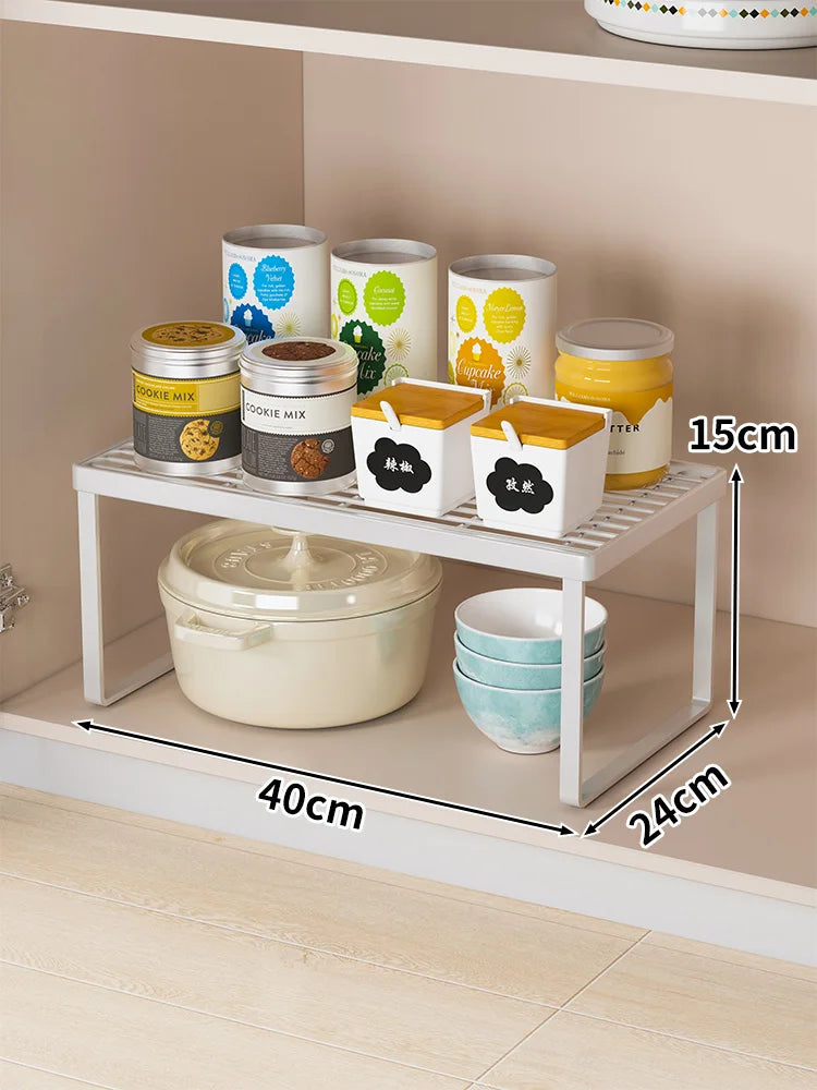 Kitchen Countertop Storage Ra Multi-Layer Cabinet Organizer Spice Storage elf Tabletop Arrangement Utili Tool