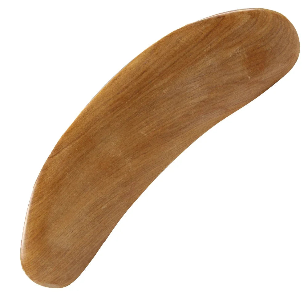 1Pcs Gua Sha Massage Tool,Wood Therapy Massage Tools - Anti Cellulite Massager,Scraping Board,GuaSha Tool for Neck Body Shaping