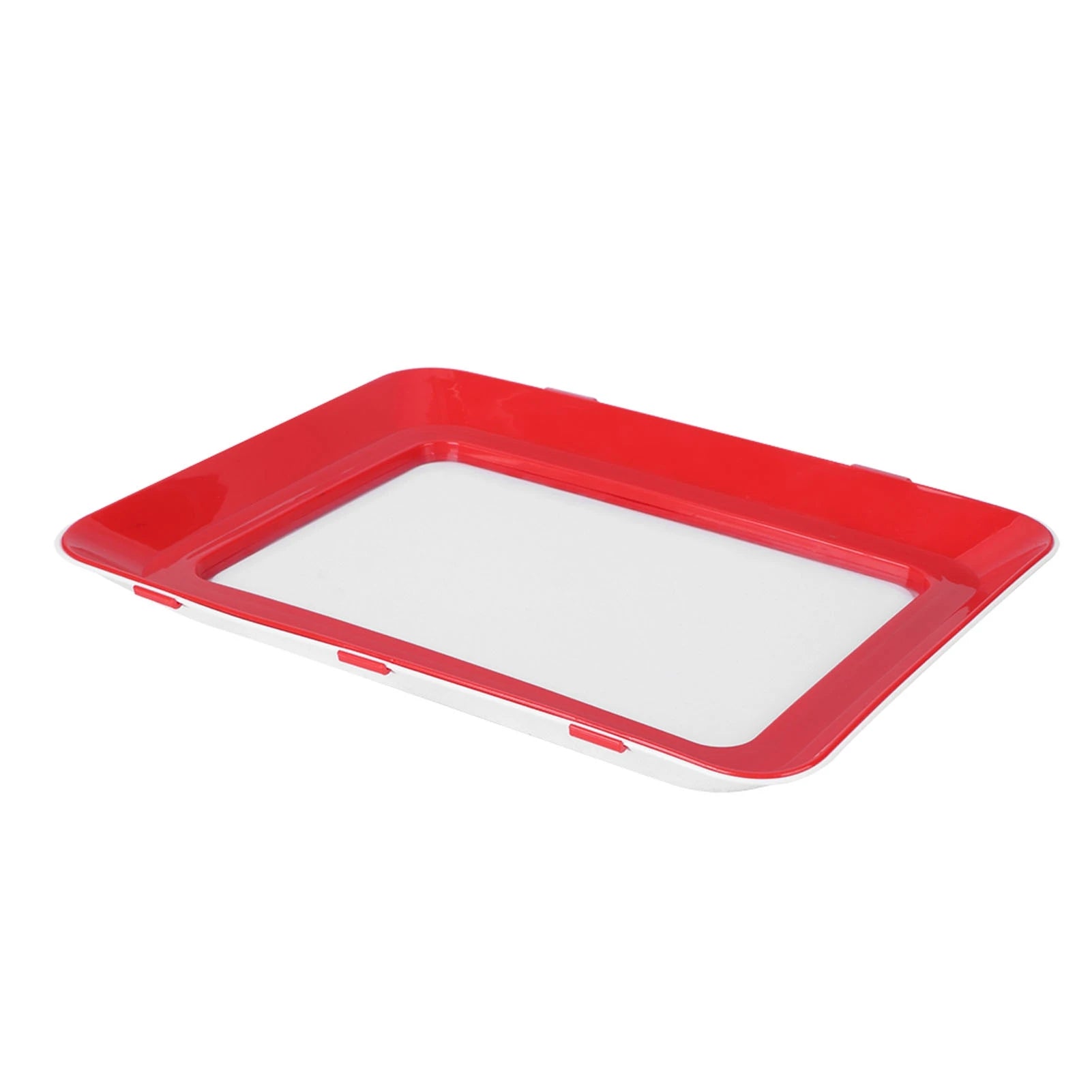 Food Preservation Tray Reusable Stacking Food Storage Trays With Seal Buckles for Storing Meal Fruits Vegetables Meat Leftovers