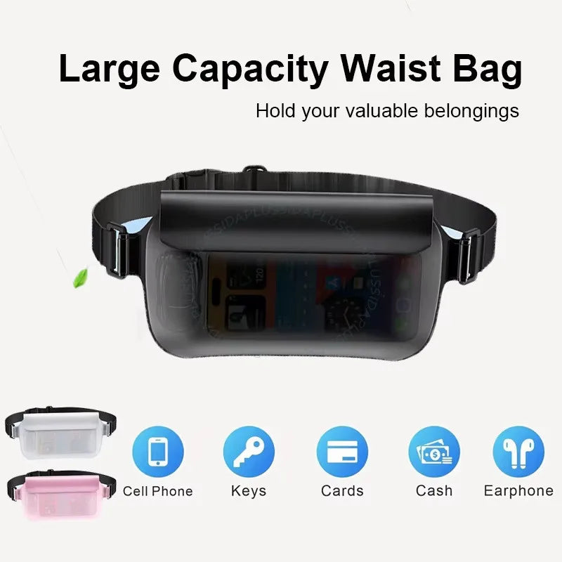 Waterproof Mobile Phone Storage Bag for Swimming, Rafting, and Diving - Keep Your Phone Safe and Dry