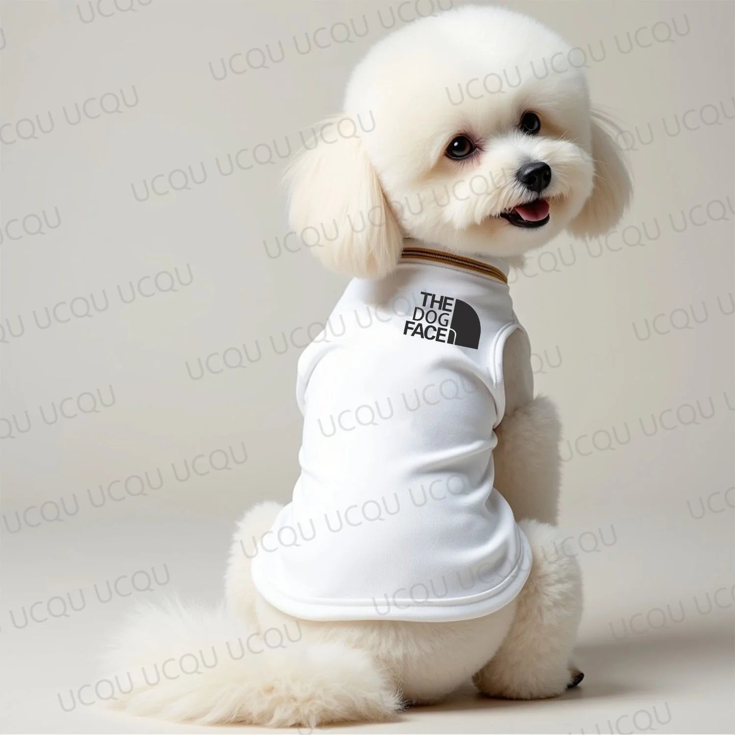 The Dog Face Funny Pet Vest Trendy Breathable Clothes for Dogs Stylish Outfit for Small Medium Large Breeds S-6XL