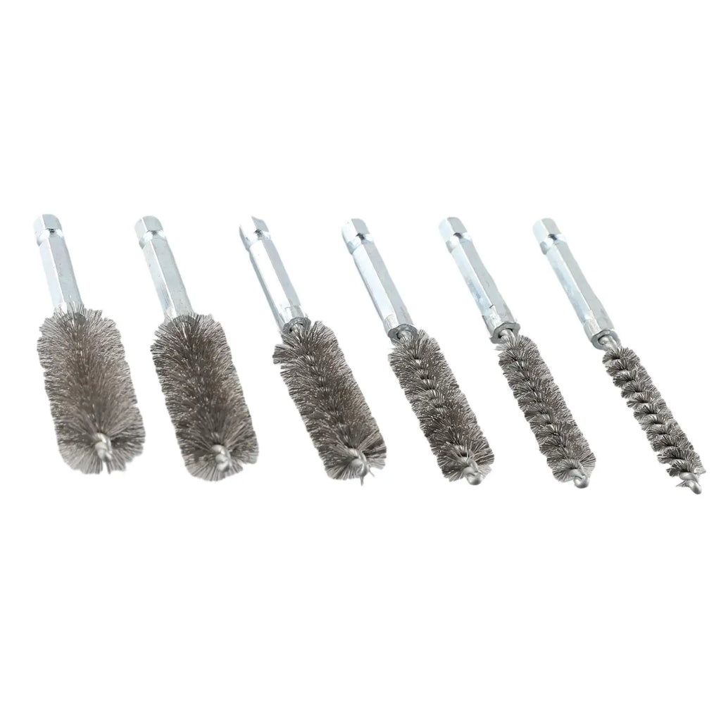 Hot New Tools & Workshop Equipment Cleaning Brush Drilling Brushes 6 Pieces 6 Sizes Cleaning Brushes Electric Drill
