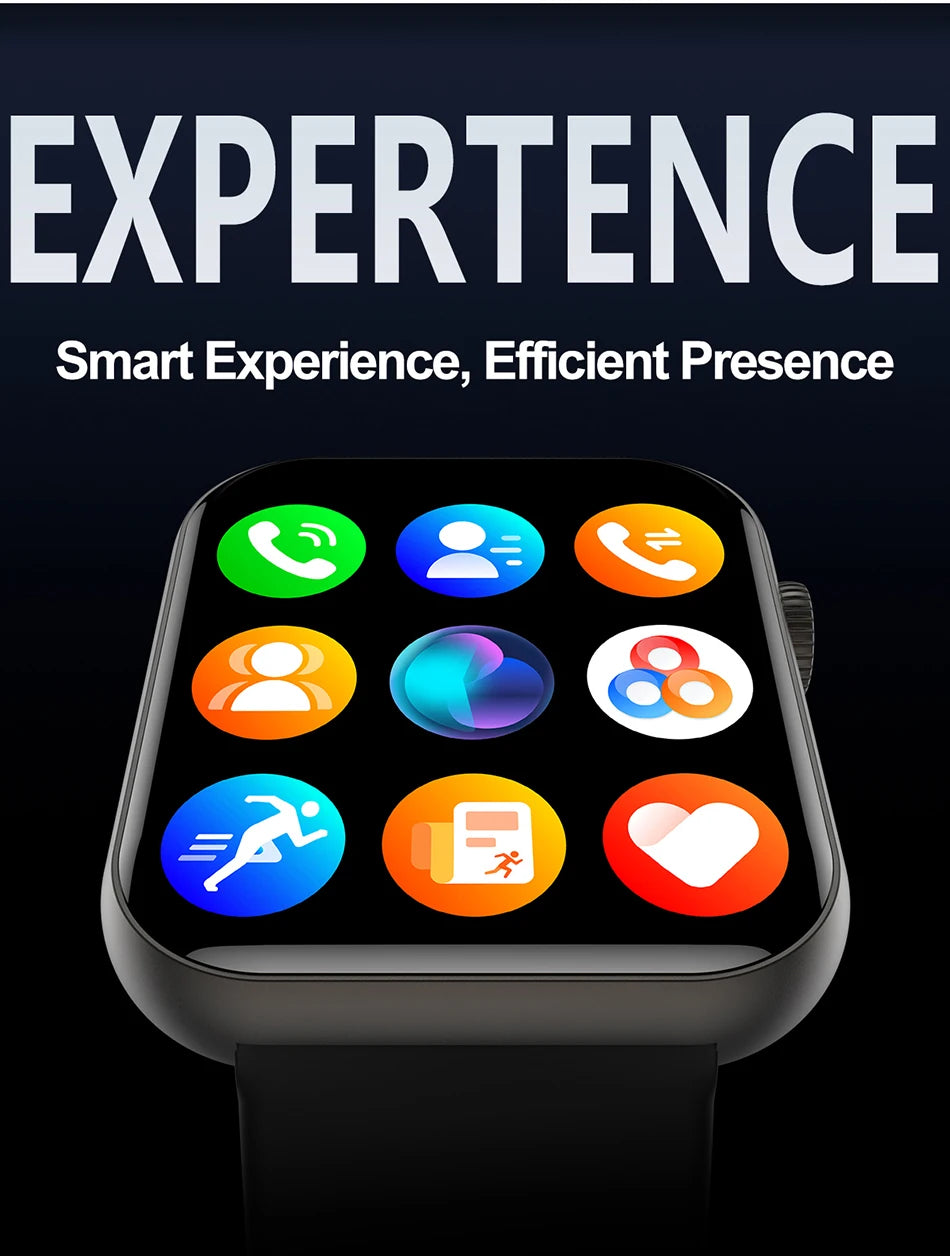 2025 New Smart Watch Full Touch Screen Bluetooth Call AI Voice Heart Rate Waterproof Watches Sports Bracelet Smartwatch Women