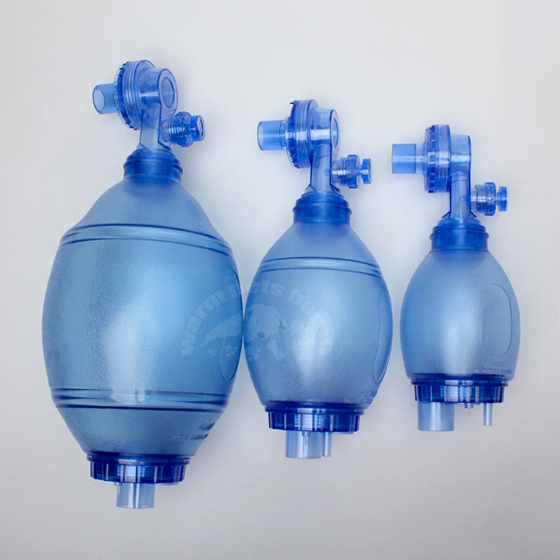 Emergency Resuscitation Airbag Adult Child Infant Manual Simple AMBU Bag Respirator Veterinary Instrument