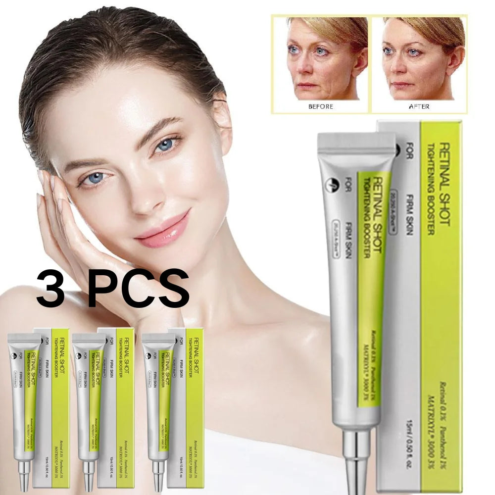 Retinol Hydrating Eye Cream Anti-Aging Firming Lifting Fade Fine Lines Improve Skin Dryness Vitamin C Essence Skin Care