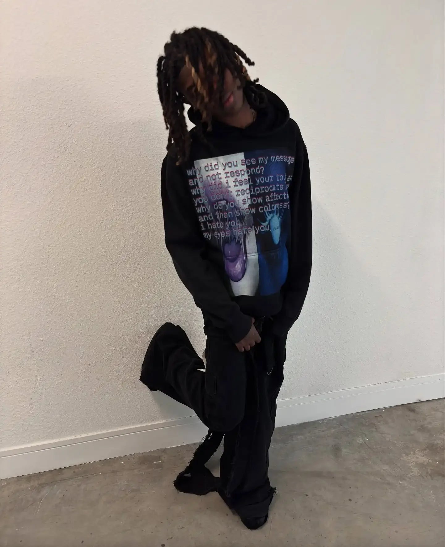 Vintage Style Hoodie Embroidery Print Hoodies Women Grunge Sweatshirt Tops Streetwear Harajuku Gothic Y2k Women Clothing