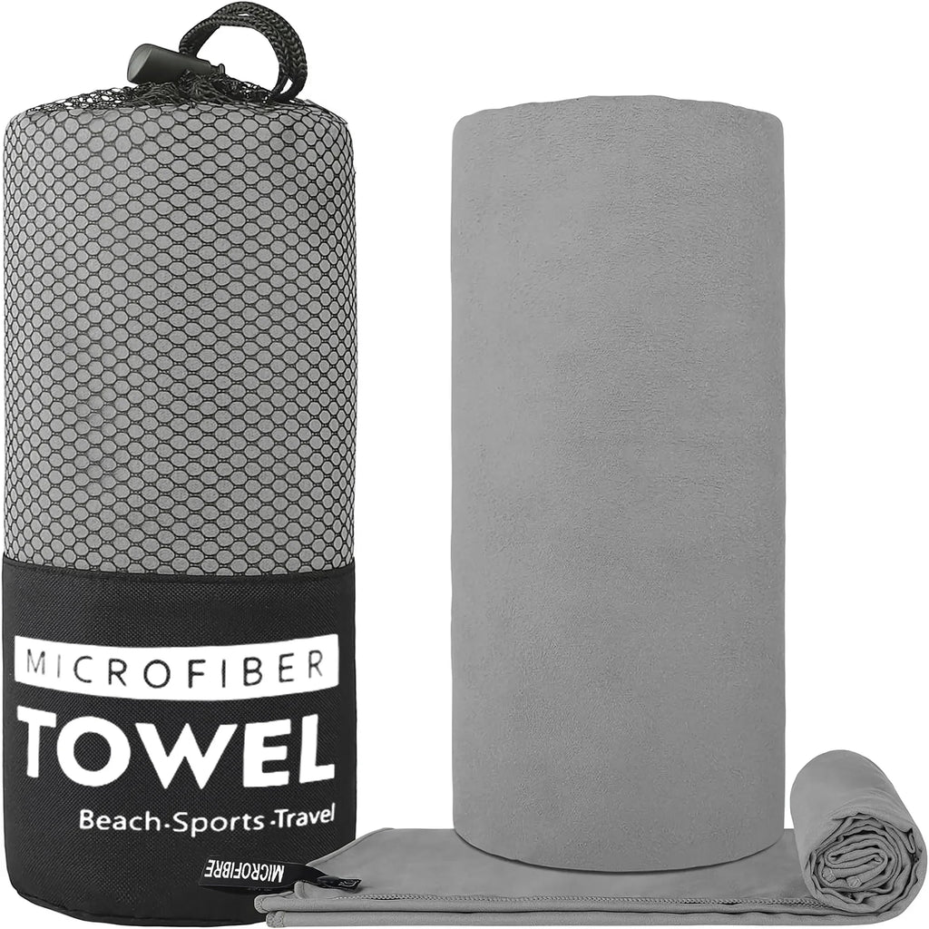 Quick Drying Towel, Lightweight Microfiber Sports Towel for Swimming, Beach, Camping, Gym, Yoga, Fast Dry Bath Towel Home