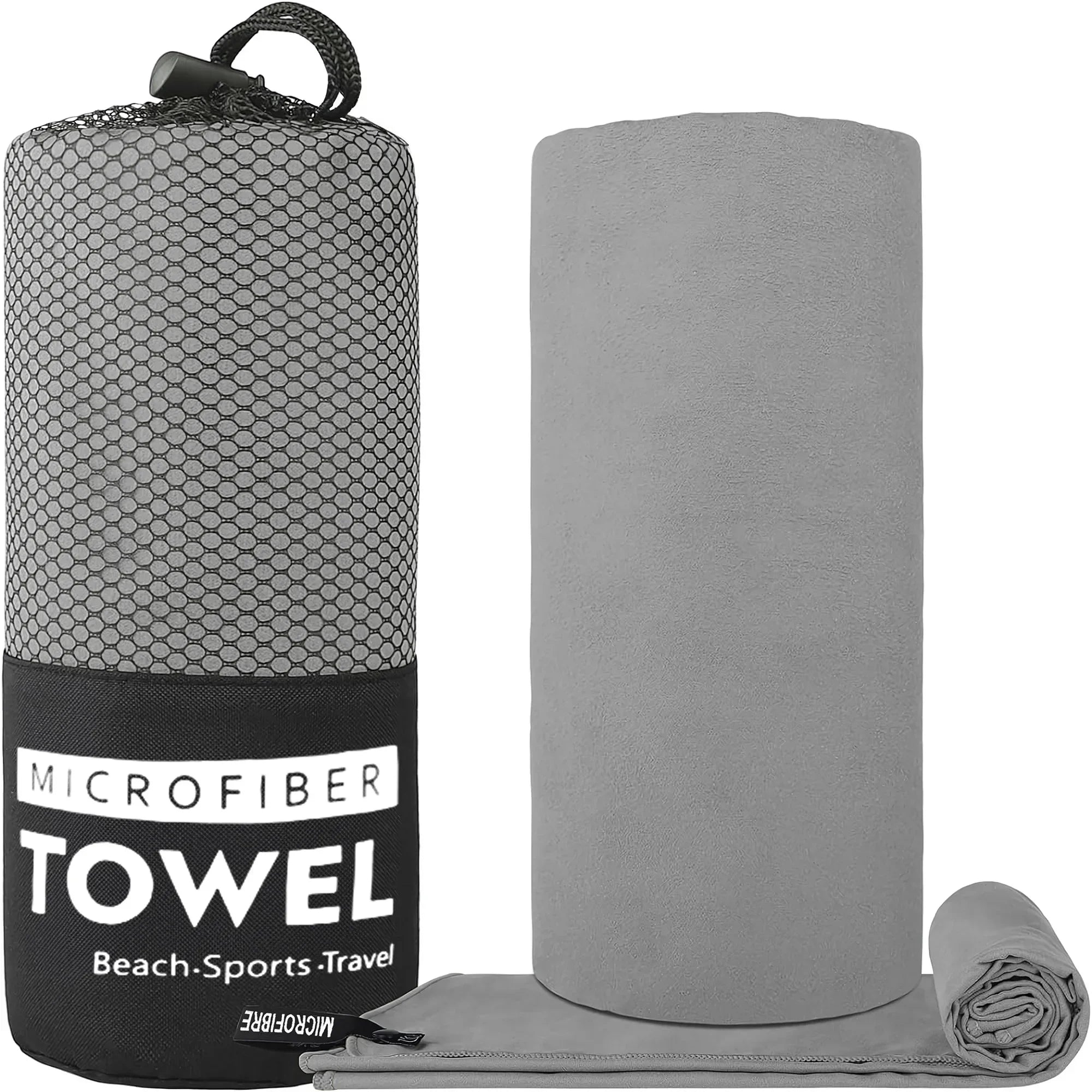 Quick Drying Towel, Lightweight Microfiber Sports Towel for Swimming, Beach, Camping, Gym, Yoga, Fast Dry Bath Towel Home