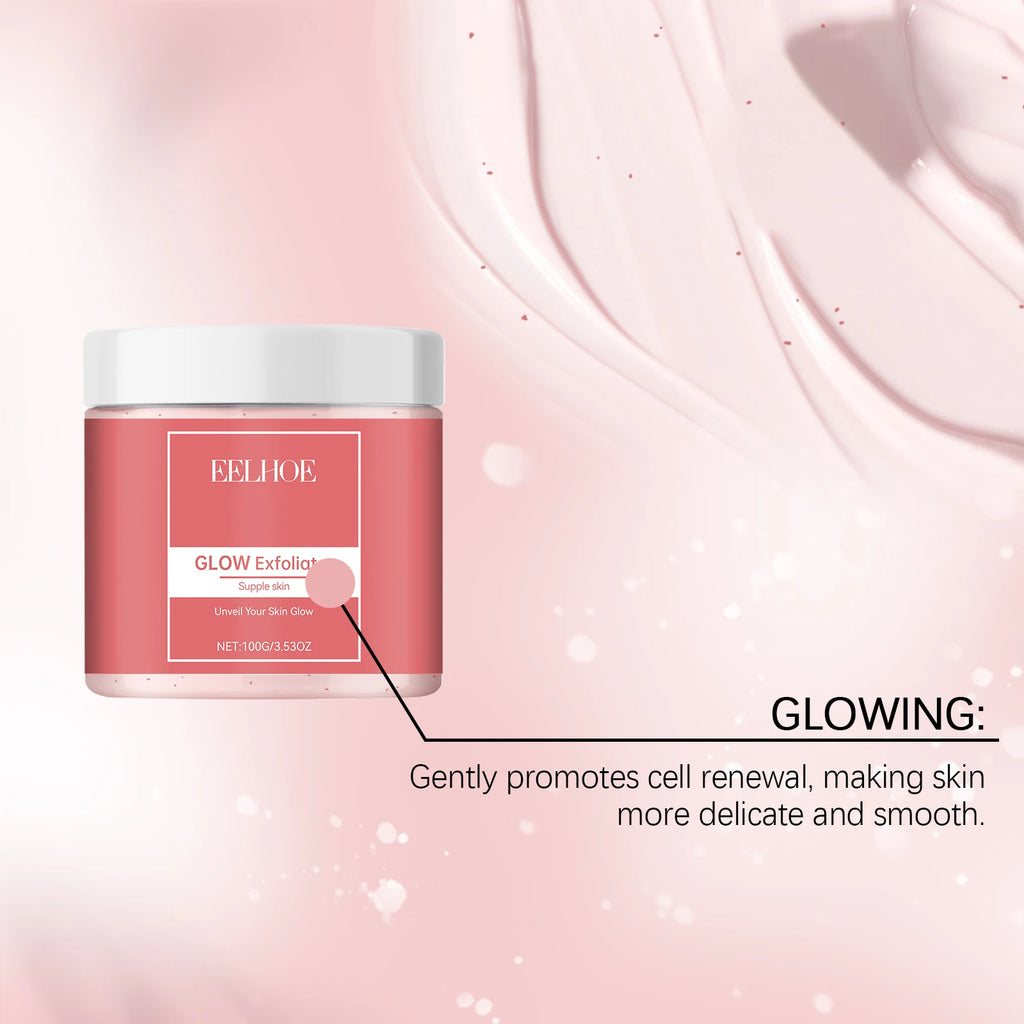 Facial Brightening Scrub - A Gentle Facial Scrub for Exfoliating, Cleansing, Leaving Skin Smooth and Restoring Its Radiance