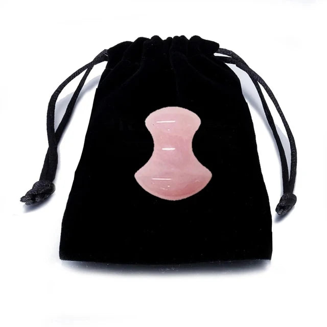 Rose Quartz Gua Sha Board Natural Jade Gouache Scraper Massager Facial Lifting SPA Acupuncture Skin Care Anti-Aging Beauty Tool