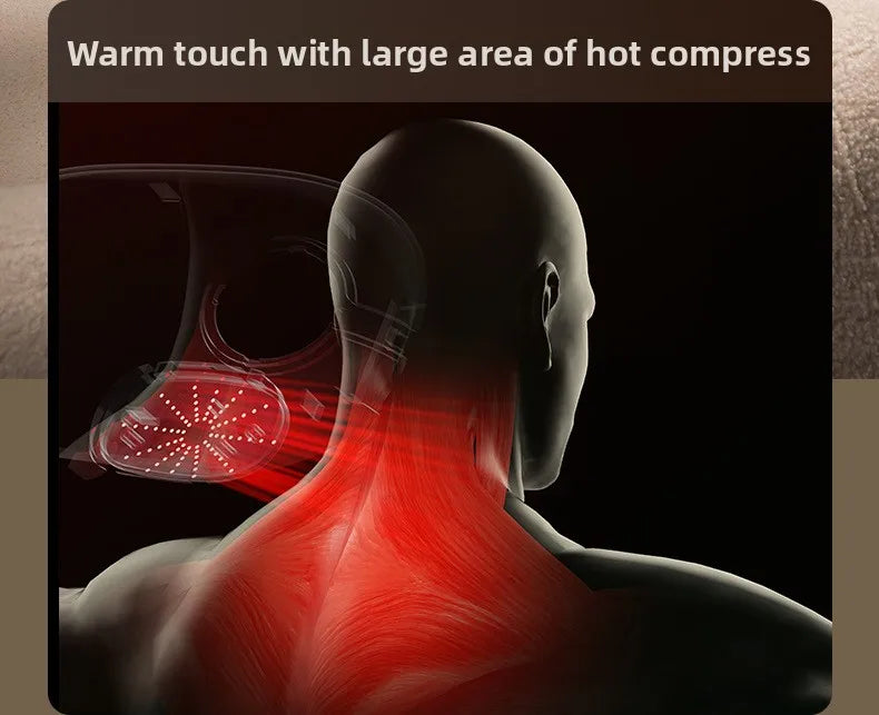 New Cervical Massager Back Waist trapezius Shoulder Neck Kneading Body Multifunctional Artifact Massager 2025